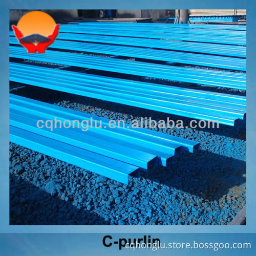 China Honglu steel building material C-section purline